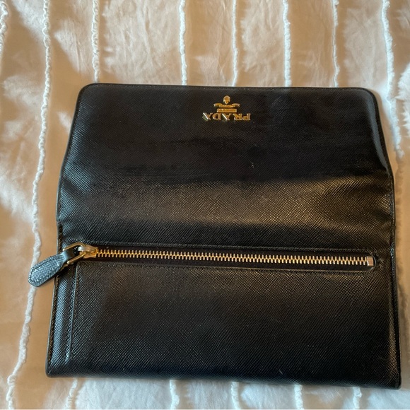 Prada gorgeous RARE authentic multicolor long wallet. Beautiful condition. - Picture 4 of 5